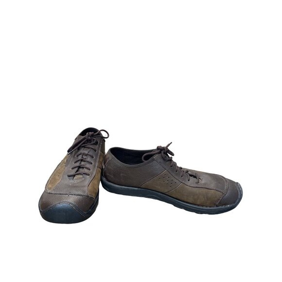 Keen Other - Keen Cush Mens Brown leather casual walk shoes sneakers sz 15 SKU 9605